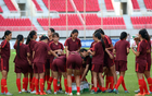 中國女足U16 6-0大勝中亞隊，蔣靜璇、駢以伊進球亮眼。