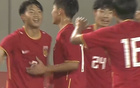 U16國(guó)足遭重?fù)簦?分鐘雙球，萬(wàn)項(xiàng)首破門(mén)，再現(xiàn)小貝級(jí)進(jìn)球！