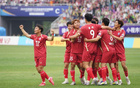 徐州勝連云港2:1，2萬2千余球迷現(xiàn)場(chǎng)見證。