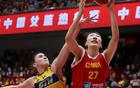 6月18日熱身賽：中國女籃VS日本女籃，張子宇內(nèi)線爭霸。