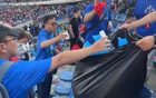 倉(cāng)實(shí)知禮節(jié)！蘇超球迷環(huán)保行！