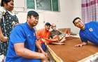 山東泰山隊三巨頭探望患癌小球迷，大雷暖心細(xì)節(jié)感人