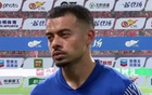 李可感謝國安球迷，重返球場，熱情歡迎。